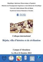 Colloque Octobre 2012